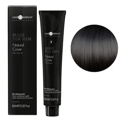 Система маскування сивини (камуфляж) Відтінок: 2 коричневий, 60 мл Natural Cover MADE FOR MEN Hair Company