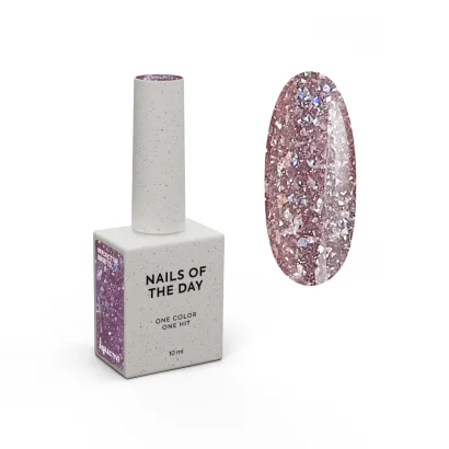 База світловідбивна з шимером NAILSOFTHENIGHT Reflective Cover Base №10, 10 мл 