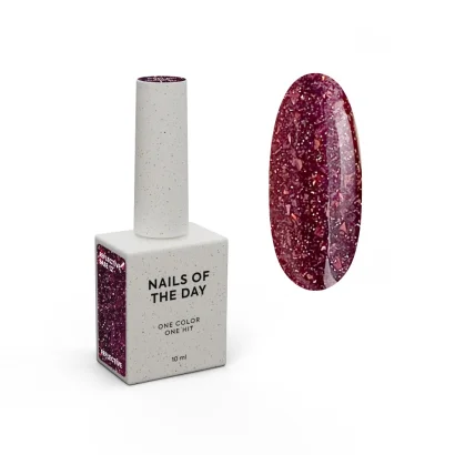 База світловідбивна з шимером NAILSOFTHENIGHT Reflective Cover Base №12, 10 мл 
