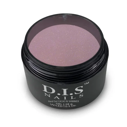 Гель моделюючий D.I.S.Nails Hard Cover CACAO &amp; SHIMMER Какао із шиммером, 28 г