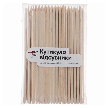 Апельсинові палички для манікюру SILLER Professional Довжина: 11,5 см, 50 шт 