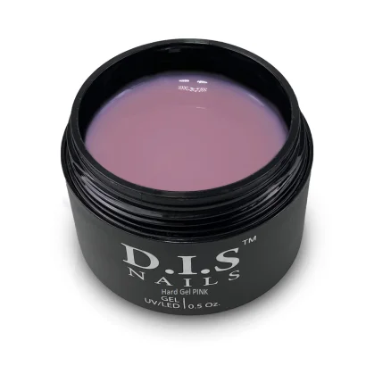 Гель моделюючий D.I.S.Nails Hard Cover PINK Нюдовий рожевий, 50 г