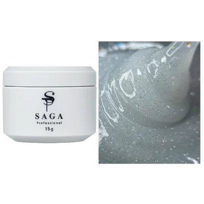 Гель для нарощування на укріплення нігтів SAGA Professional Builder Gel Veil №21, 15 мл 