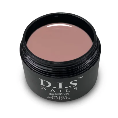 Гель моделюючий D.I.S.Nails Hard Cover NATURAL Натуральний рожево-бежевий, 28 г