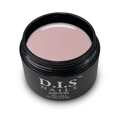 Гель моделюючий для нарощування нігтів D.I.S.Nails BUILDER GEL №009 Бежевий нюд, 28 г 