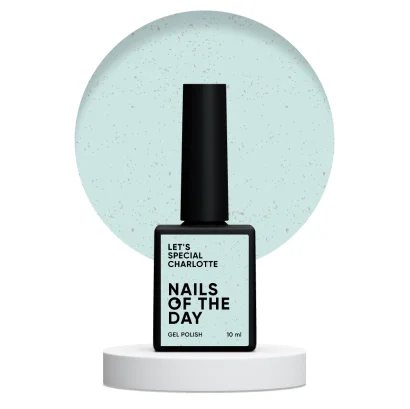 Гель-лак з золотою поталлю, 10 мл Let`s special CHARLOTTE /№267 Gel Polish NAILSOFTHEDAY 