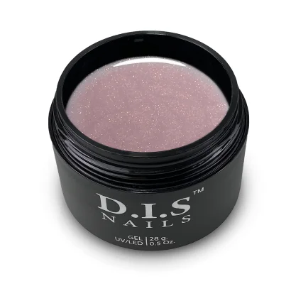 Гель моделюючий для нарощування нігтів D.I.S.Nails BUILDER GEL №035 Перлинний нюд із шимером, 28 г 