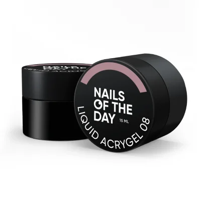Акрил-гель рідкий для укріплення, 15 мл №08 Liquid Acryl Gel NAILSOFTHEDAY