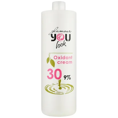 Окислювач 9% (30 VOL), 1000 мл Oxydant cream GLAMOUR You look Professional