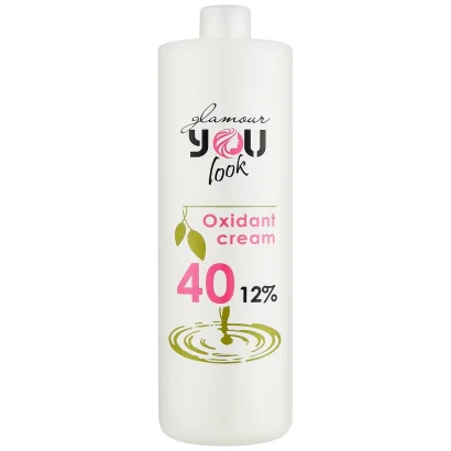 Окислювач 12% (40 VOL), 1000 мл Oxydant cream GLAMOUR You look Professional
