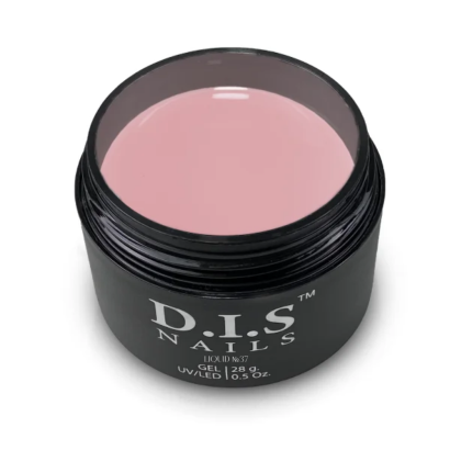 Гель рідкий для укріплення нігтів D.I.S.Nails Liquid Gel №37 Натурально-рожевий із теплим персиковим підтоном, 28 г 
