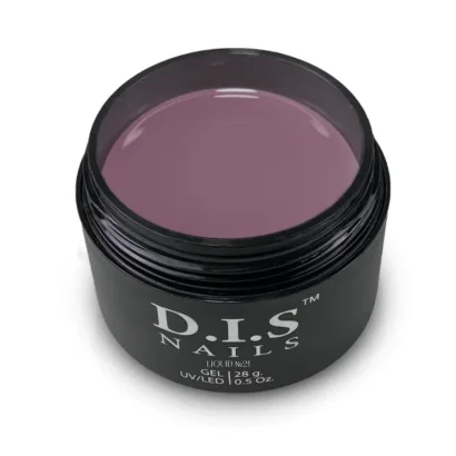 Гель рідкий для укріплення нігтів D.I.S.Nails Liquid Gel №21 Темно рожевий нюд, 28 г 