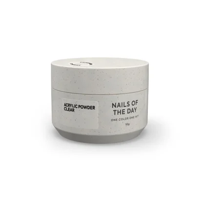 Акрилова пудра прозора NAILSOFTHEDAY Acrylic Powdert Clear, 10 г 