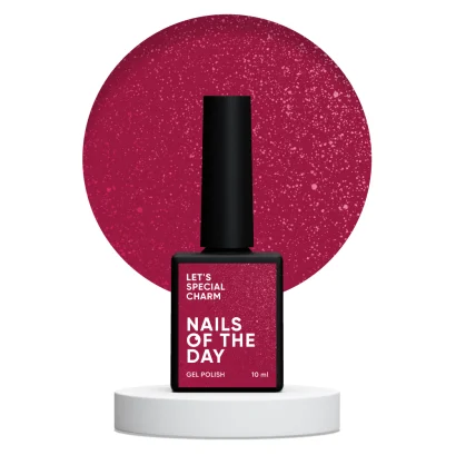 Гель-лак з дрібним шимером, 10 мл Let`s special CHARM/175 Gel Polish NAILSOFTHEDAY