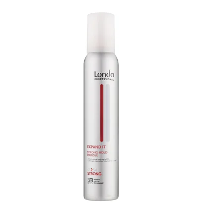 Піна сильної фіксації для надання об`єму волоссю (level 2), 200 мл Strong Hold Mousse STRONG (2) EXPAND IT Londa Professional