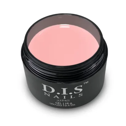 Гель рідкий для укріплення нігтів D.I.S.Nails Liquid Gel №28 Рожево-молочний камуфляж, 28 г 
