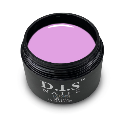 Гель рідкий для укріплення нігтів D.I.S.Nails Liquid Gel №39 Лілово-рожевий, 28 г 