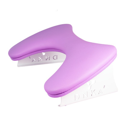 Підлокітник для манікюру анатомічний, колір: Фіолетовий Purple Anatomical Armrest of Manicure DNKa