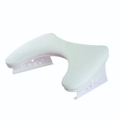Підлокітник для манікюру анатомічний, колір: Білий White Anatomical Armrest of Manicure DNKa