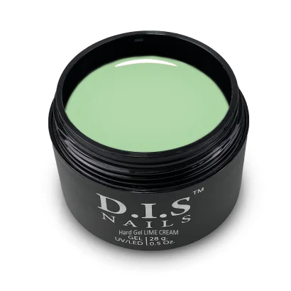 Гель моделюючий D.I.S.Nails Hard Cover LIME CREAM Ніжно-зелений, 28 г