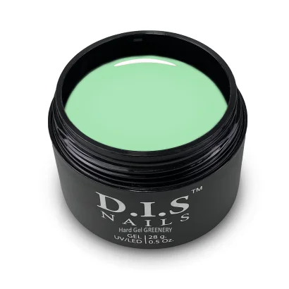 Гель моделюючий D.I.S.Nails Hard Cover GREENERY Ніжно салатовий, 28 г