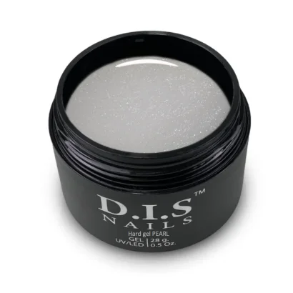 Гель моделюючий D.I.S.Nails Hard Cover PEARL Білий з перлинним ефектом, 28 г