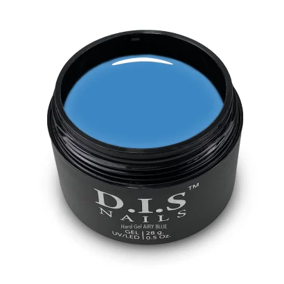 Гель моделюючий D.I.S.Nails Hard Cover AIRY BLUE Ніжно-блакитний, 28 г