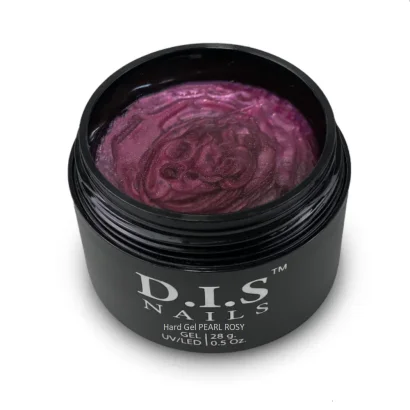 Гель моделюючий D.I.S.Nails Hard Cover PEARL ROSY Перламутровий рожевий, 28 г