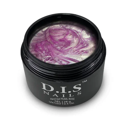Гель моделюючий D.I.S.Nails Hard Cover PEARL ROSE Перламутровий ніжно-рожевий, 28 г