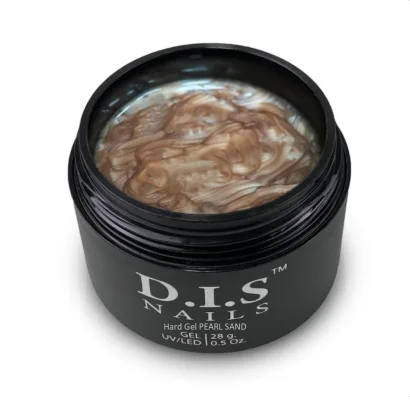 Гель моделюючий D.I.S.Nails Hard Cover PEARL SAND Перламутровий пісочний, 28 г