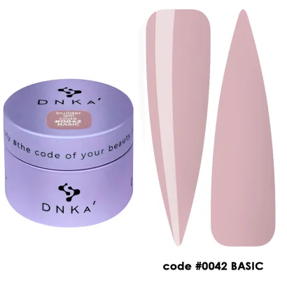 Гель для нарощування нігтів DNKa Builder Gel №42 Basic, 30 мл HEMA / TPO Free