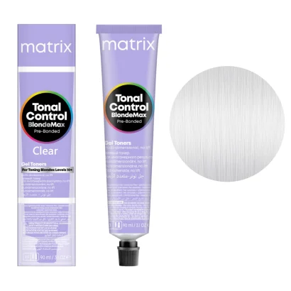  CLEAR (Прозорий) Гелевий кислотний тонер для волосся без аміаку, 90 мл BlondeMax Tonal Control MATRIX