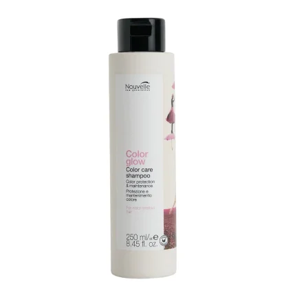 Шампунь для збереження кольору фарбованого волосся, 250 мл Color care shampoo COLOR GLOW Nouvelle