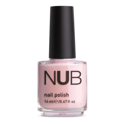 Лак для нігтів NUB Nail Polish №125 Рожевий шампань з мікроблиском, 14 мл 
