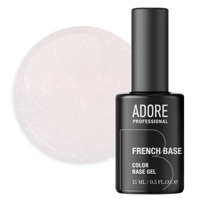База камуфлююча з шимером ADORE French Base Shimmer №27 Ballet, 15 мл