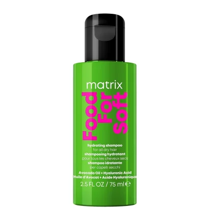 Шампунь для зволоження волосся, 75 мл Hydrating Shampoo Food For Soft Total Results MATRIX