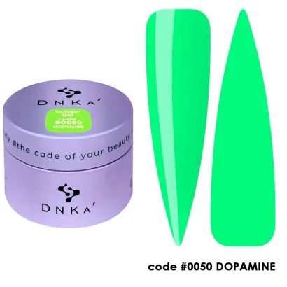 Гель для нарощування нігтів DNKa Builder Gel №50 Dopamine, 30 мл HEMA / TPO Free