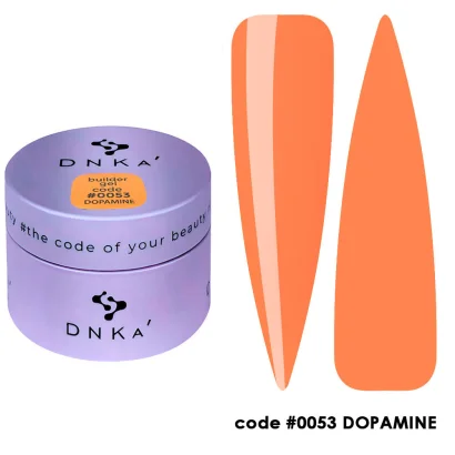 Гель для нарощування нігтів DNKa Builder Gel №53 Dopamine, 30 мл HEMA / TPO Free