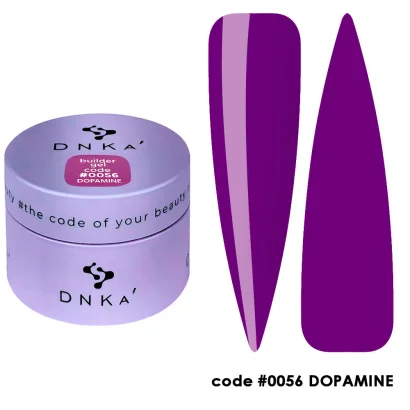 Гель для нарощування нігтів DNKa Builder Gel №56 Dopamine, 30 мл HEMA / TPO Free
