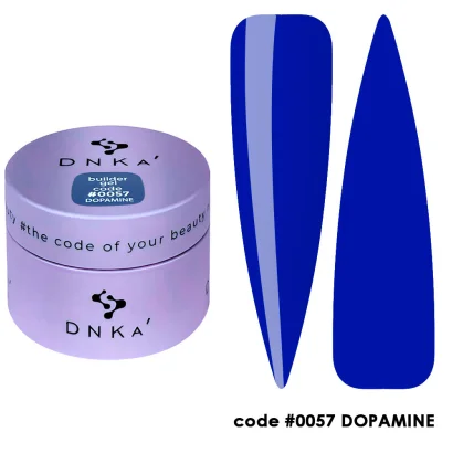 Гель для нарощування нігтів DNKa Builder Gel №57 Dopamine, 30 мл HEMA / TPO Free