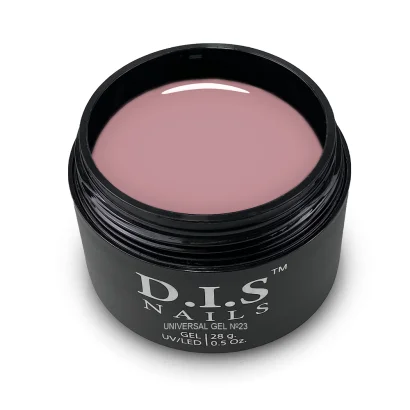 Гель для нарощування нігтів D.I.S Nails UNIVERSAL GEL Hema &amp; TPO Free моделюючий, середньої густини №23 Бежевий, 28 г