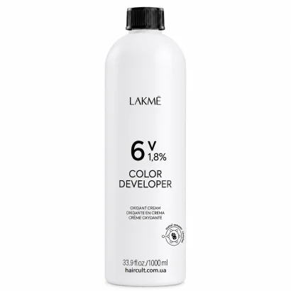 Крем-окисник універсальний 6V (1.8%), 1000 мл 40031 Color Developer Metal Remover Complex Oxidant cream LAKME