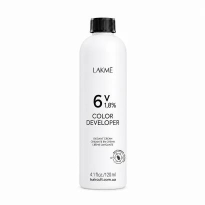 Крем-окисник універсальний 6V (1.8%), 120 мл 40041 Color Developer Metal Remover Complex Oxidant cream LAKME