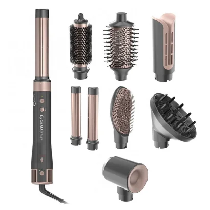 Мультистайлер - фен для волосся 8 в 1 Uniq Vibrance Styler (GH0114) GA.MA Professional