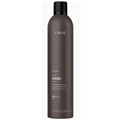 Лак для волосся надсильної фіксації, 600 мл 46046 HARD Strong hold hairspray K.Finish LAКME