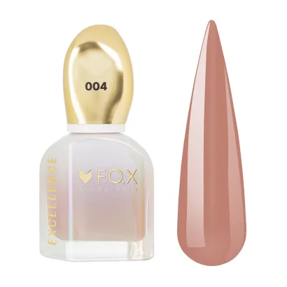 Лак для нігтів F.O.X Nail Polish №004 Тілесний, 12 мл