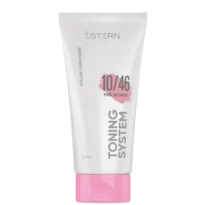 10/46 рожевий блонд (Pink Blonde) Тонувальна маска для волосся, 200 мл TONING SYSTEM ESTERN JNOWA Professional