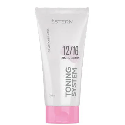 12/16 арктичний блонд (Arctic Blonde) Тонувальна маска для волосся, 200 мл TONING SYSTEM ESTERN JNOWA Professional