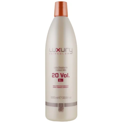 Молочний Оксидант 6% (20 Vol), 1000 мл Oxidant Milk LUXURY Haircolor GREEN LIGHT