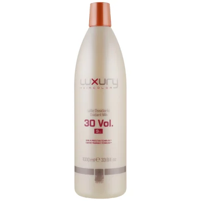 Молочний Оксидант 9% (30 Vol), 1000 мл Oxidant Milk LUXURY Haircolor GREEN LIGHT